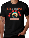 Bear Season Wild Nature Graphic T-Shirt