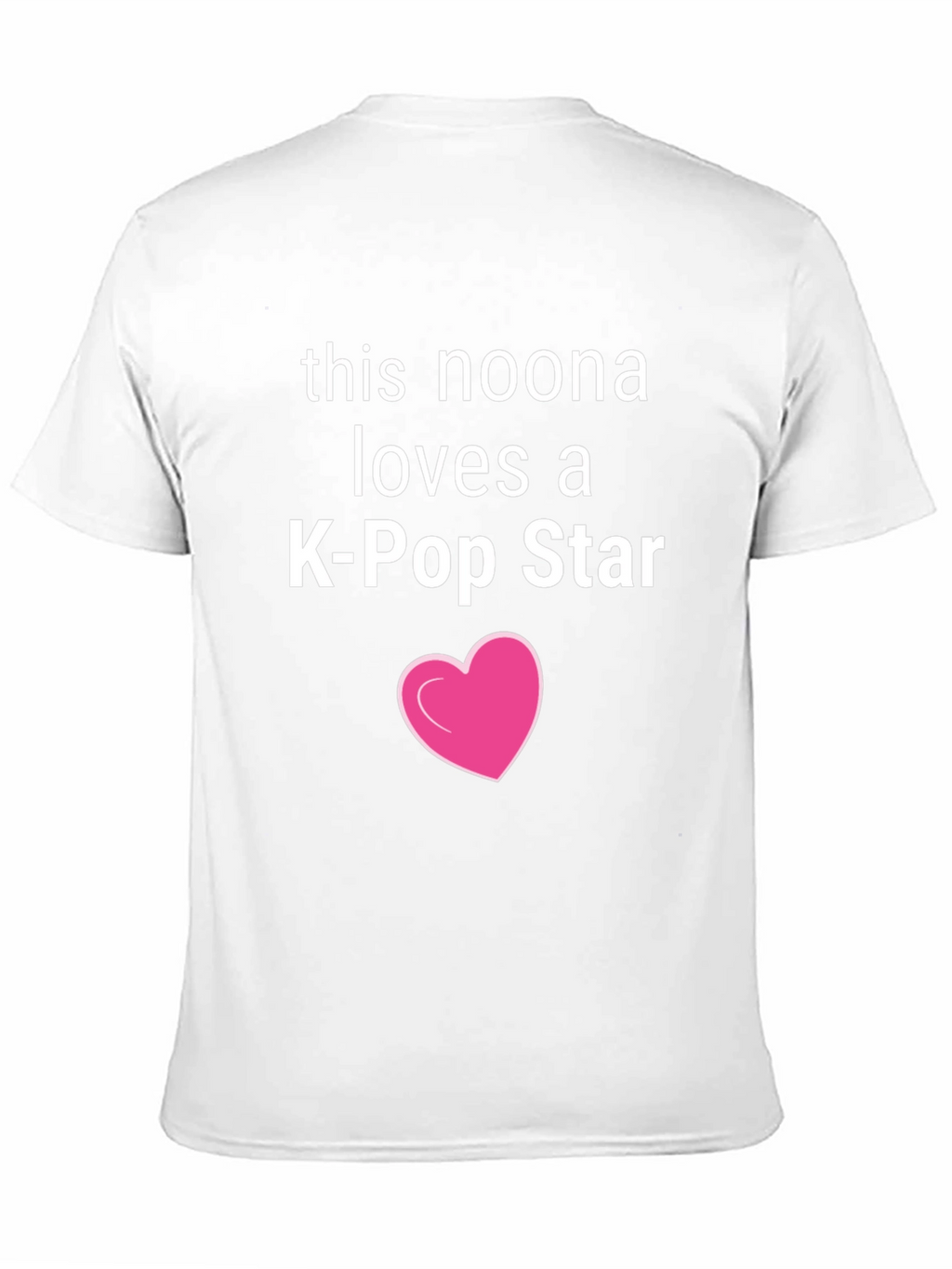 Noona Loves K-Pop Star Black Tee