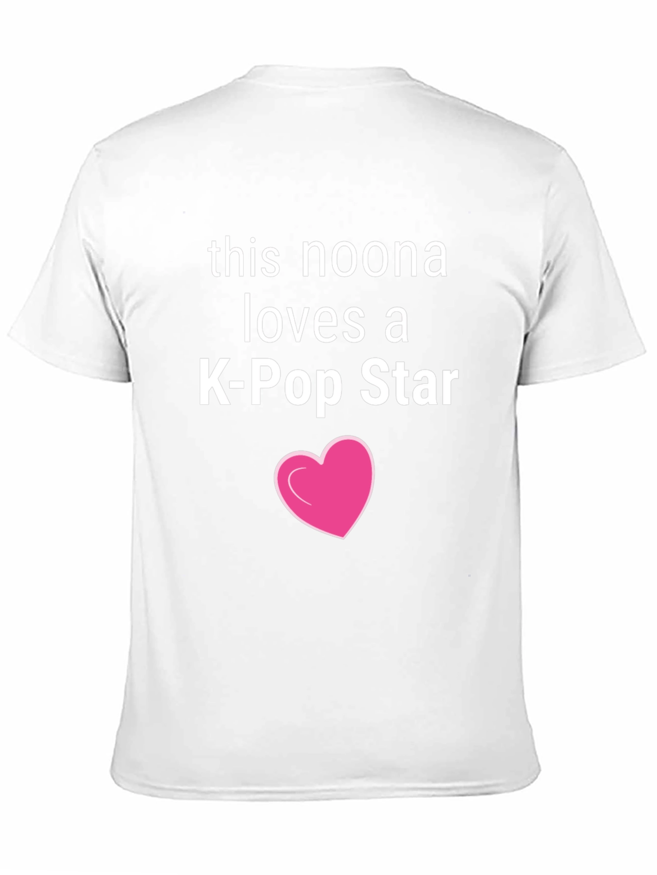 Noona Loves K-Pop Star Black Tee