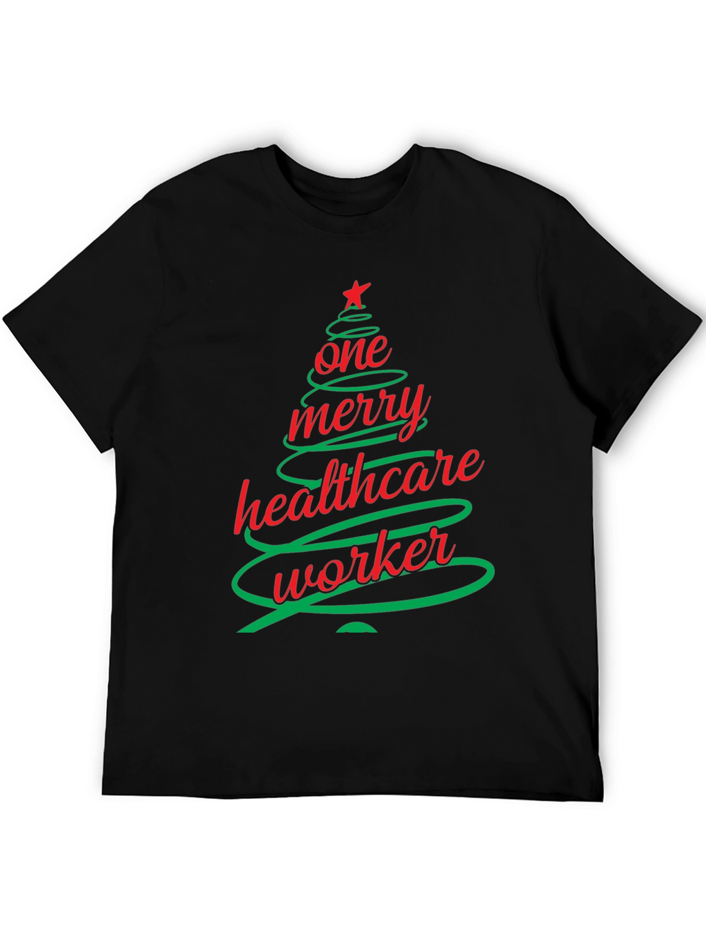 Merry Healthcare Worker Christmas T-Shirt
