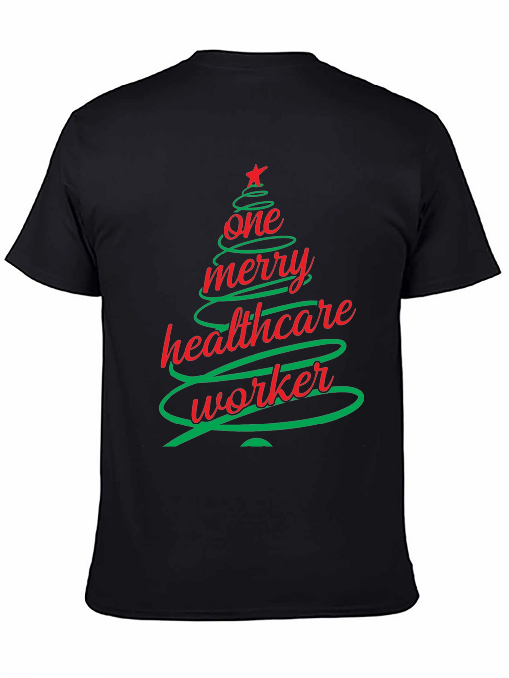 Merry Healthcare Worker Christmas T-Shirt