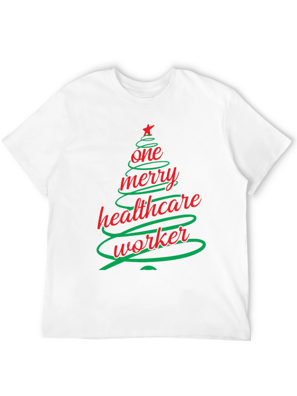 Merry Healthcare Worker Christmas T-Shirt