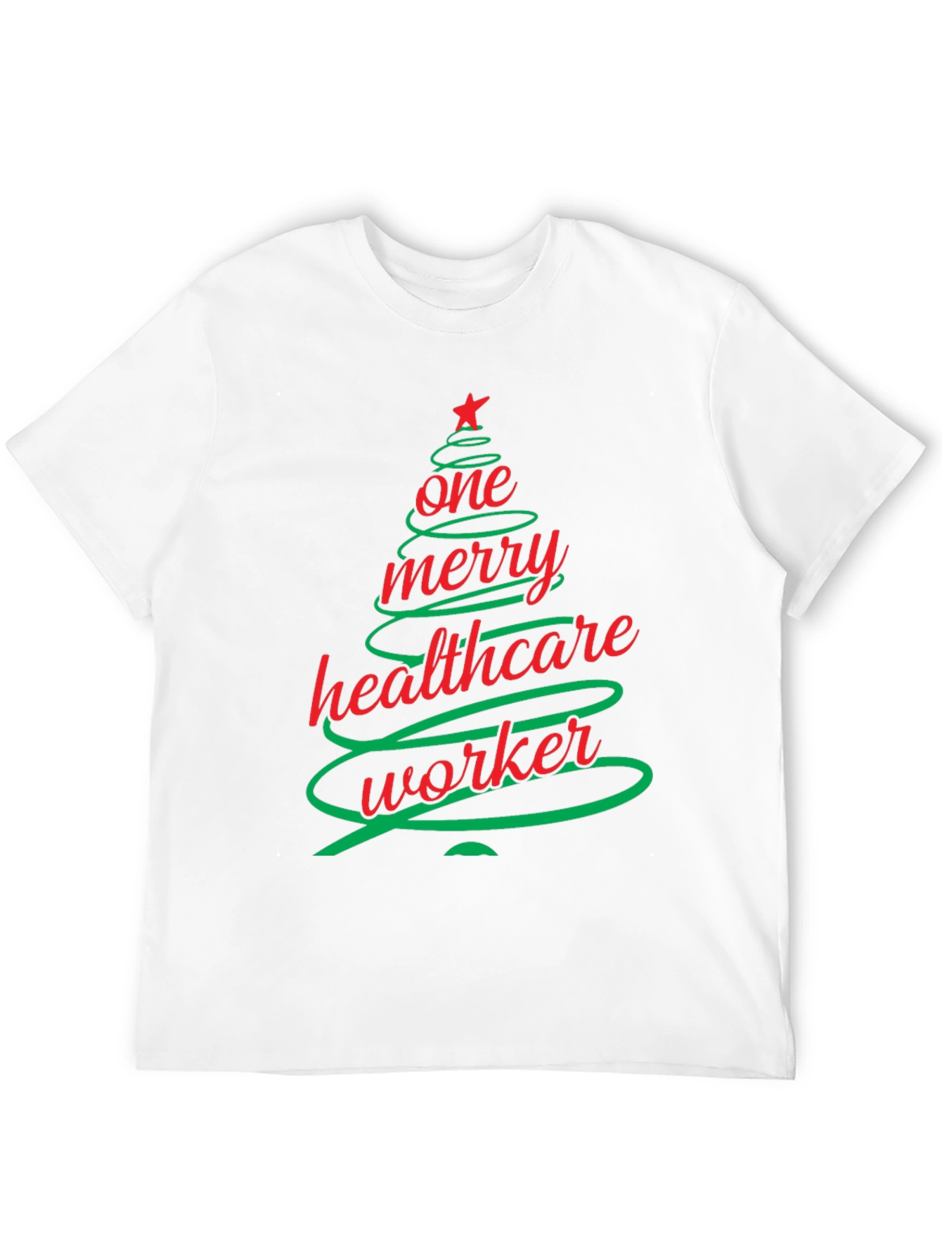 Merry Healthcare Worker Christmas T-Shirt