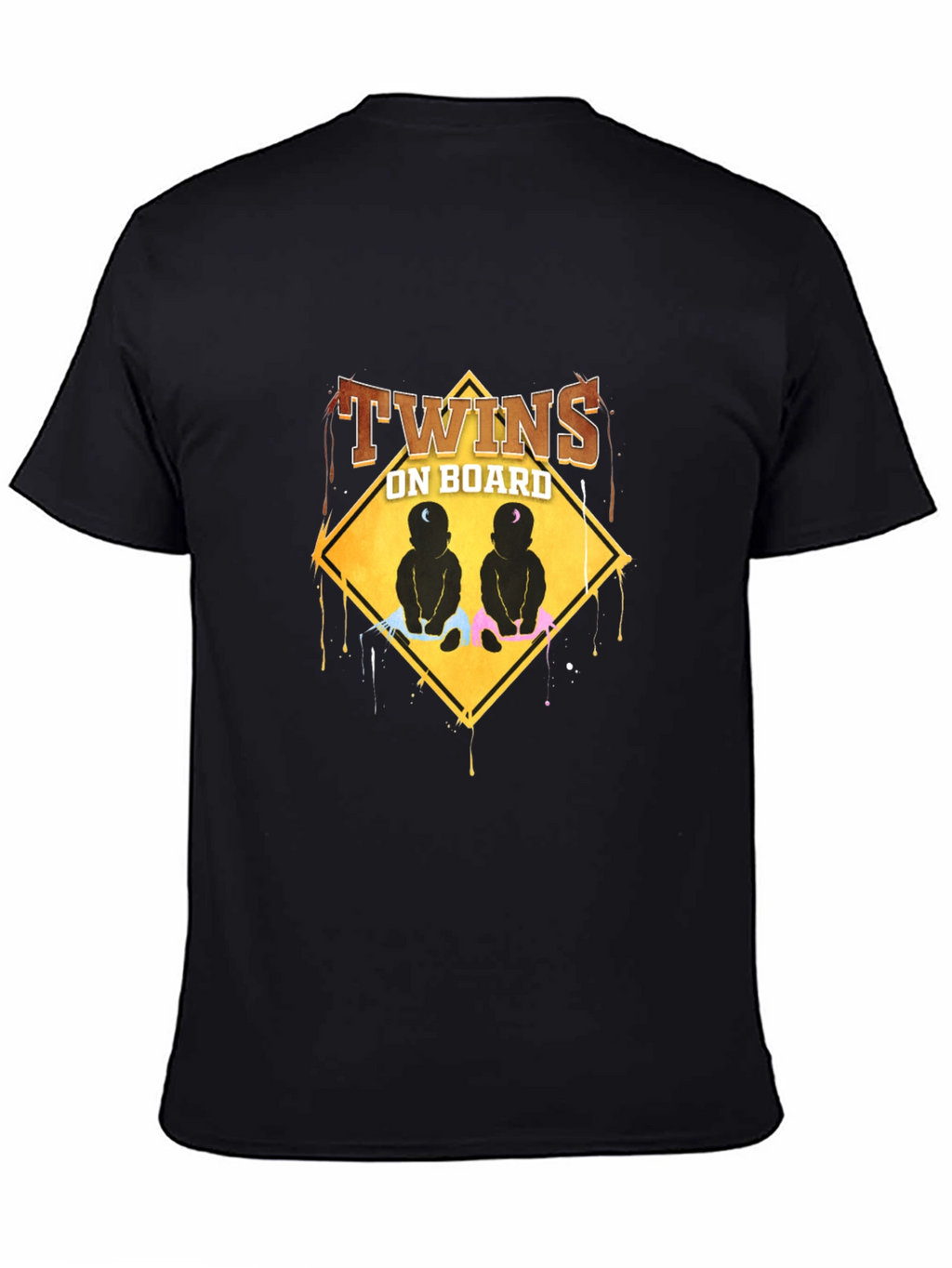 Twins On Board Graphic T-Shirt