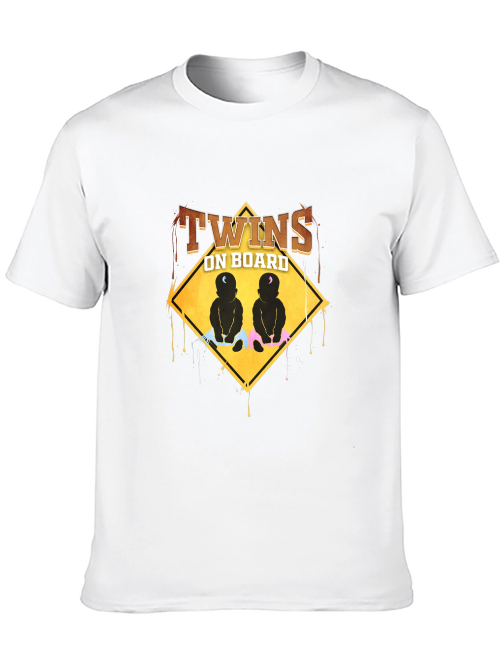 Twins On Board Graphic T-Shirt