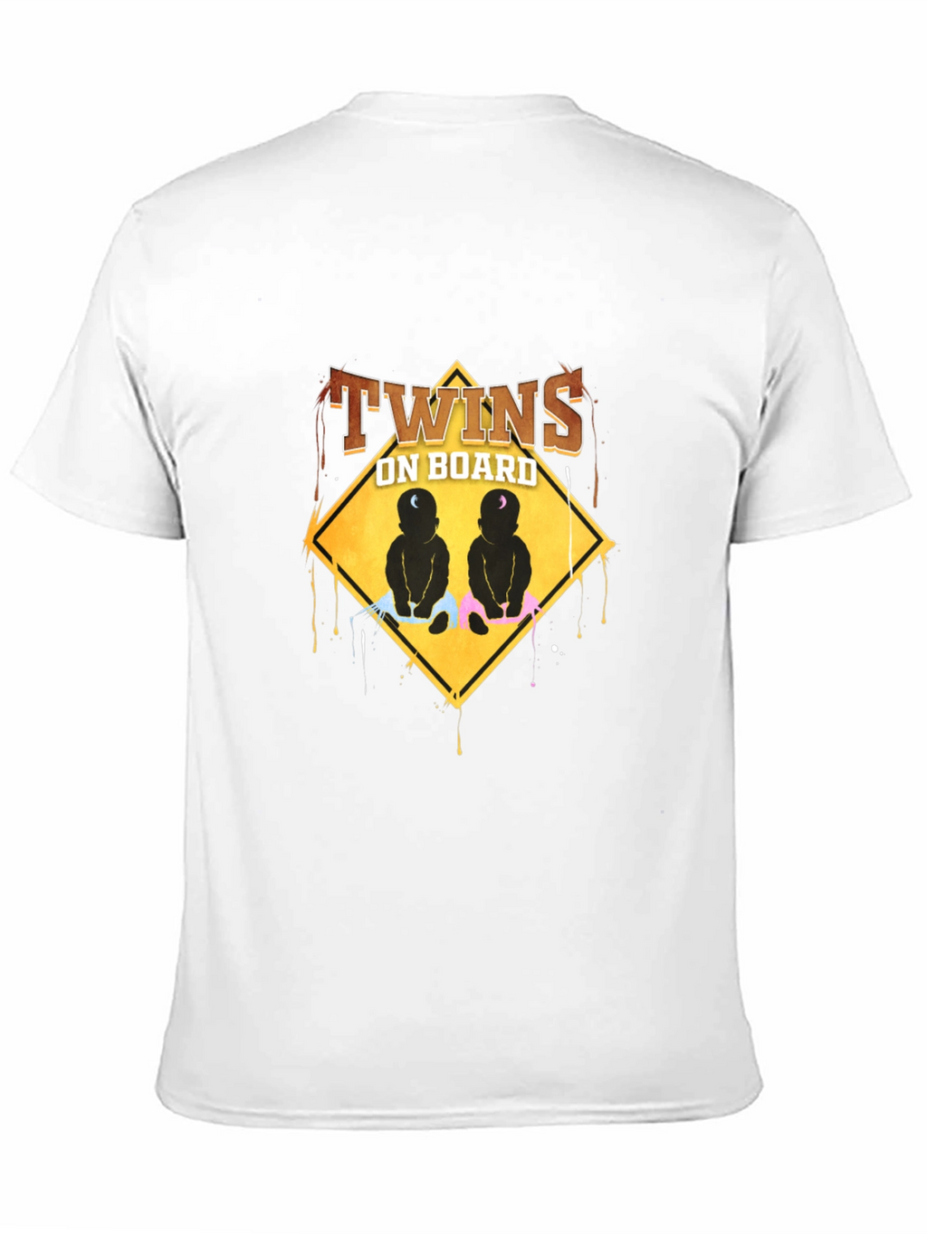 Twins On Board Graphic T-Shirt