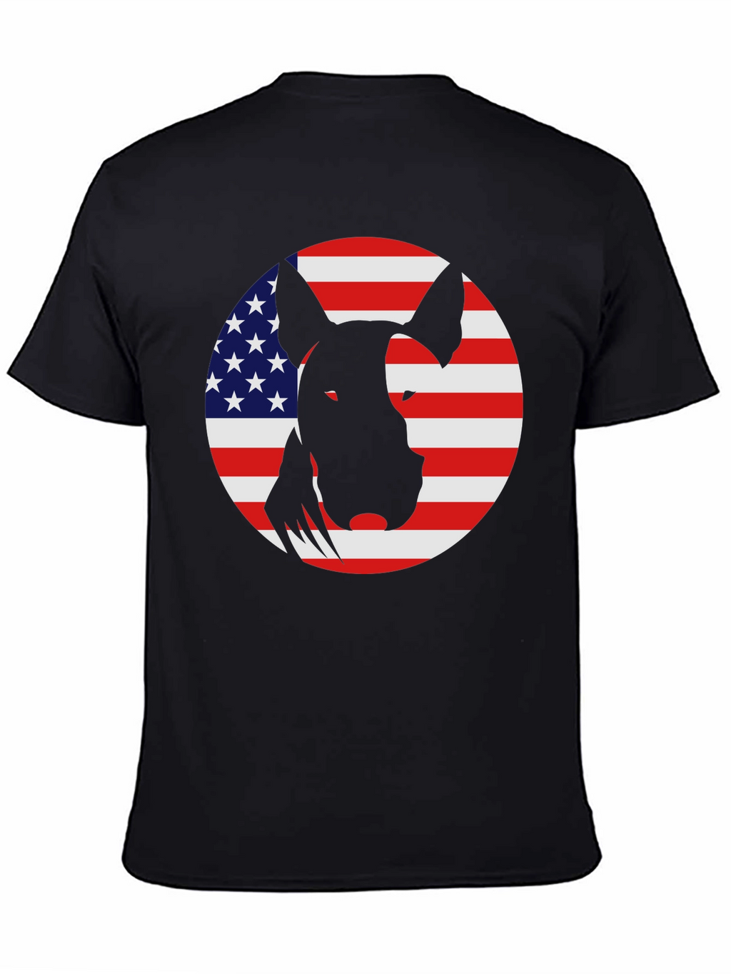 American Bull Terrier Black T-Shirt