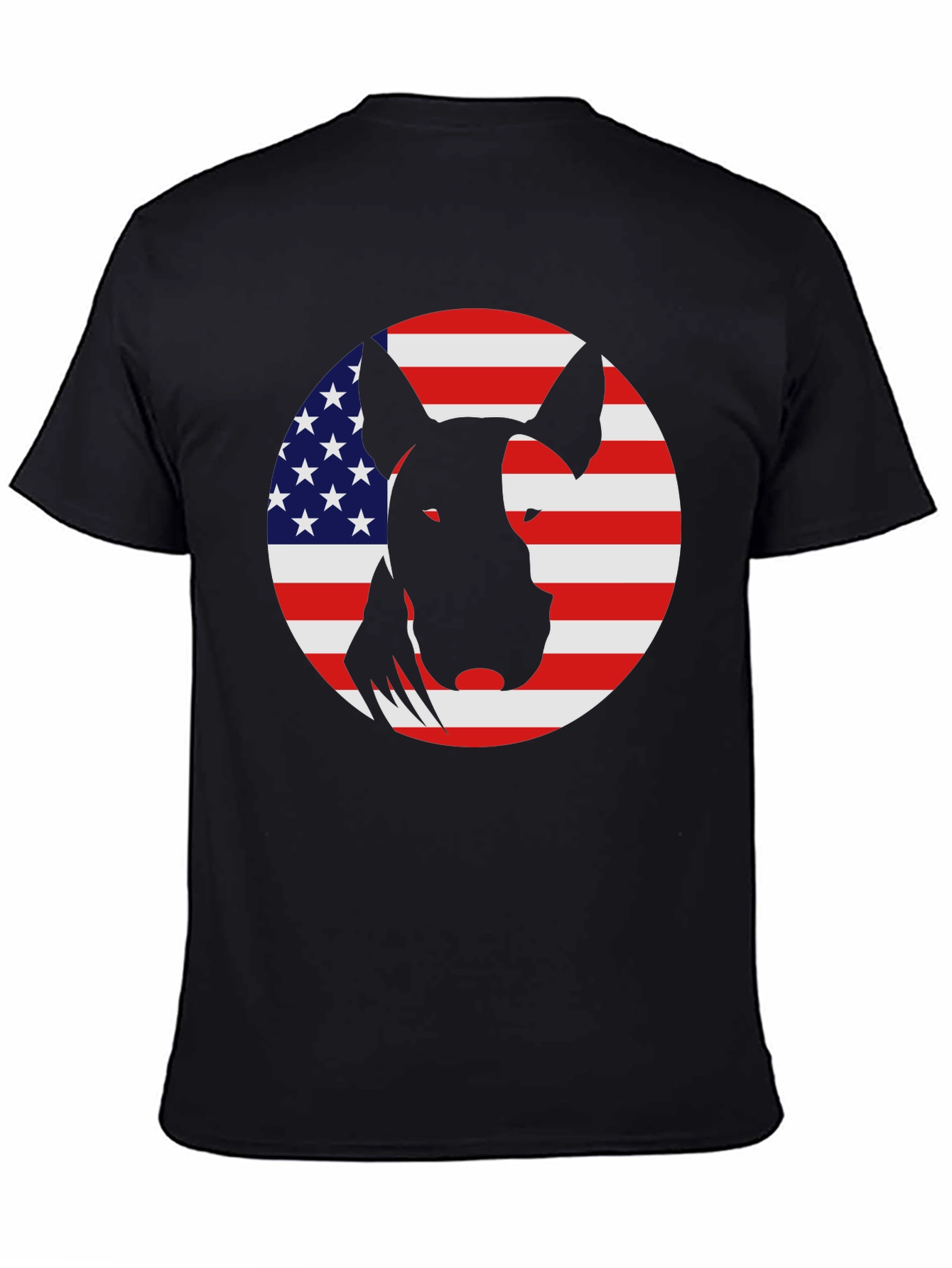 American Bull Terrier Black T-Shirt