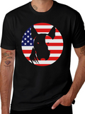American Bull Terrier Black T-Shirt