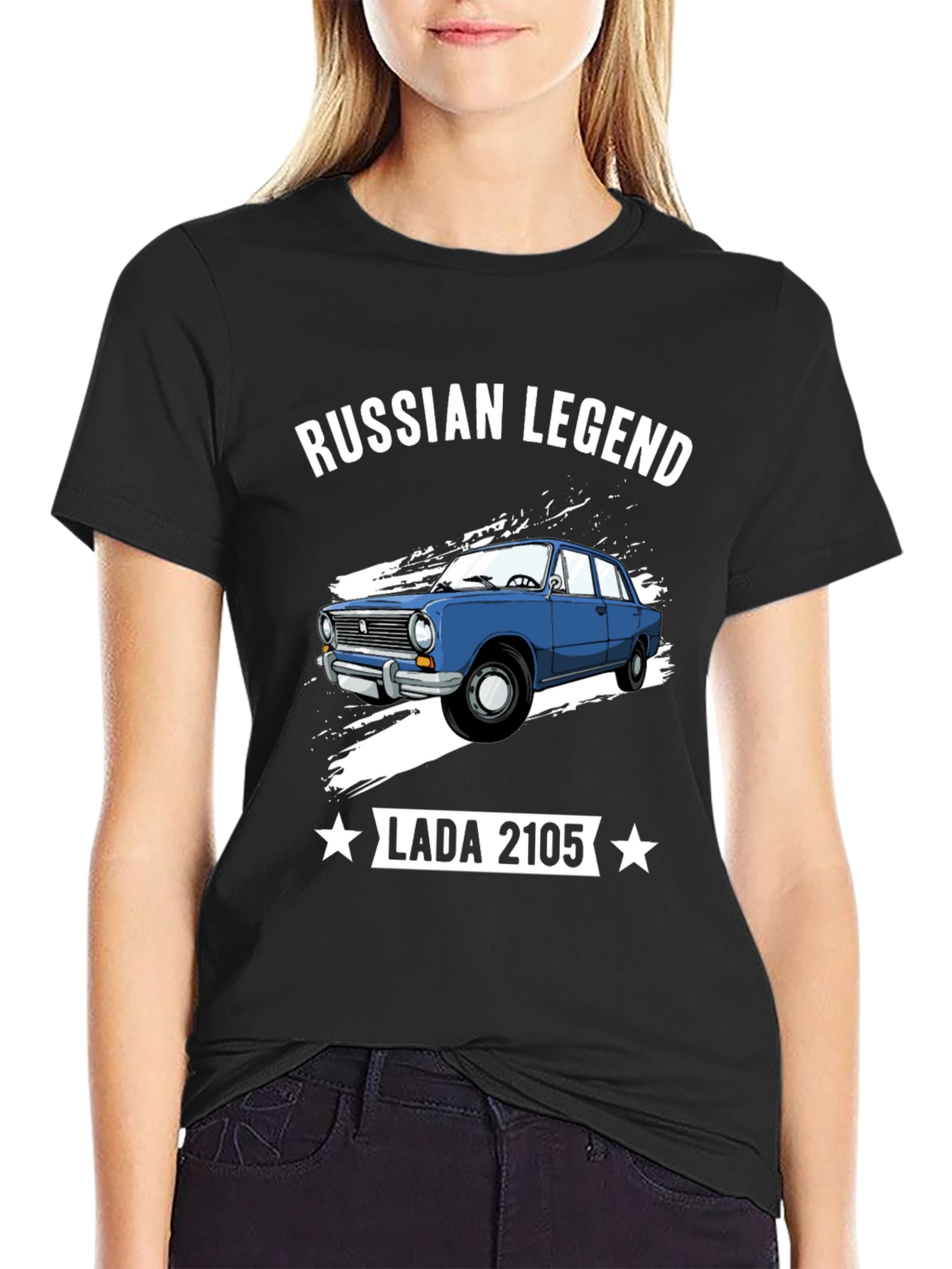Russian Legend Lada 2105 Graphic T-Shirt