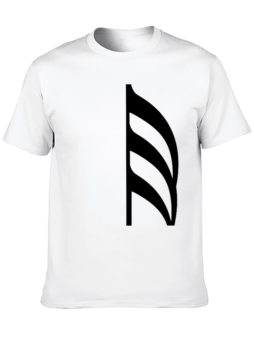 Modern Graphic Tee - Black