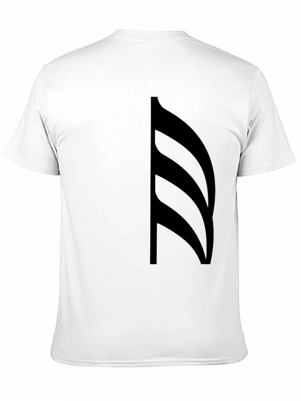 Modern Graphic Tee - Black