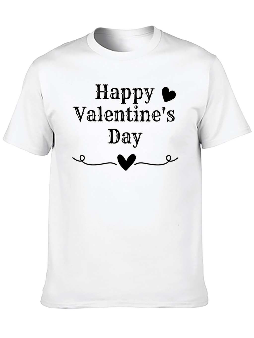 Happy Valentines Day Graphic T-Shirt