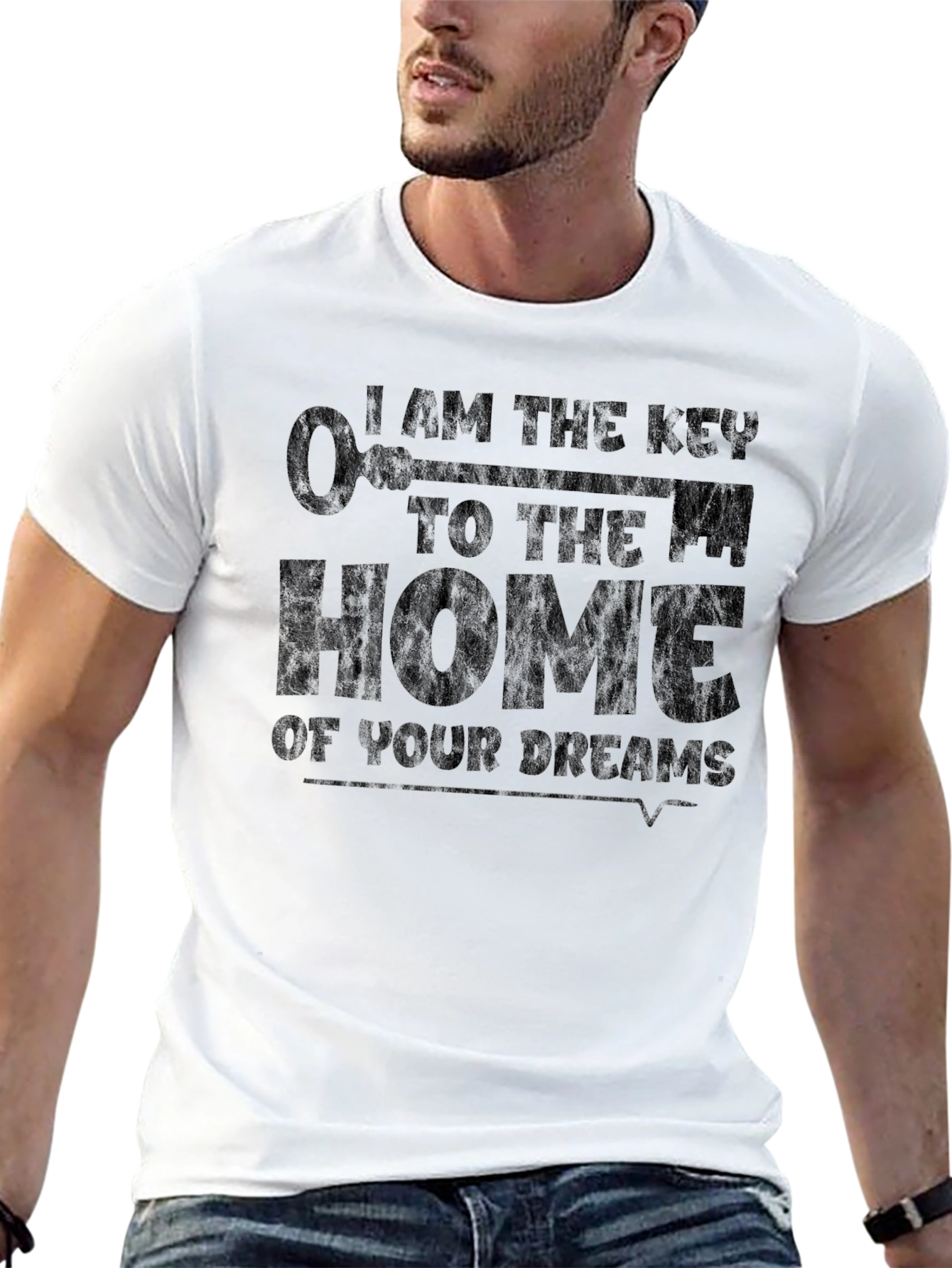 Key to Home T-Shirt - Dream Home Design