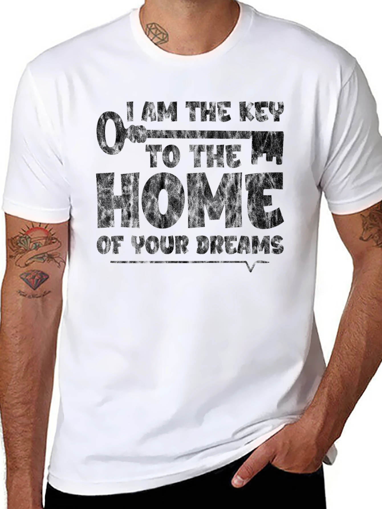 Key to Home T-Shirt - Dream Home Design