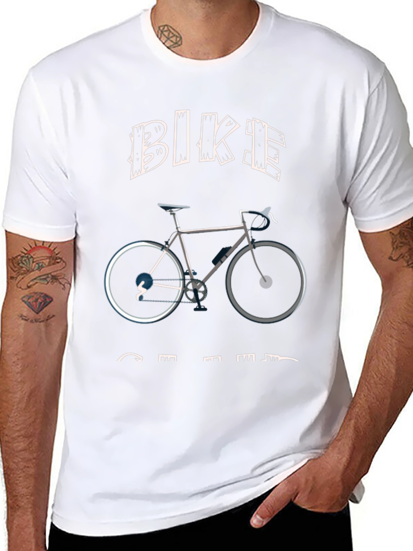 Bike Graphic Tee - Cycling Enthusiast