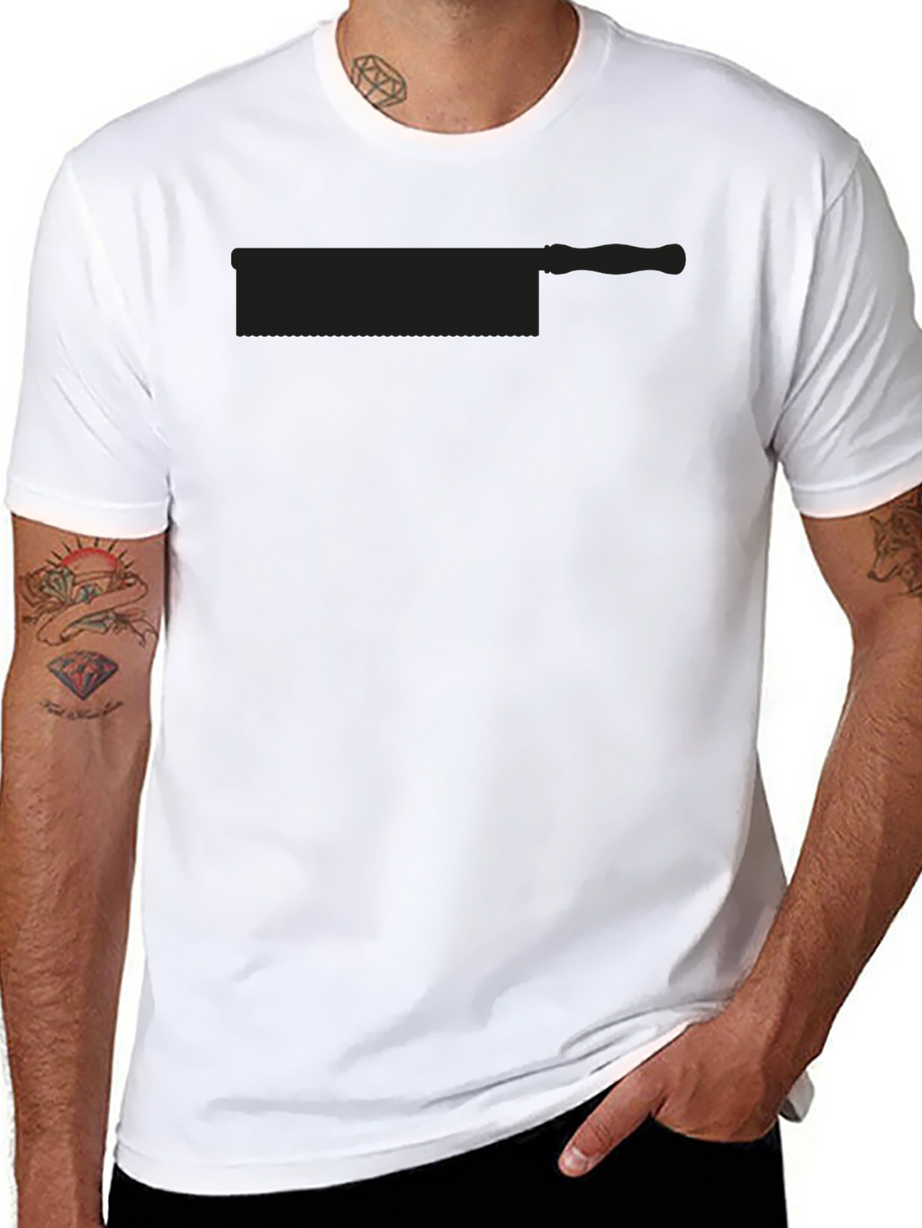 Classic Black Crew Neck T-Shirt