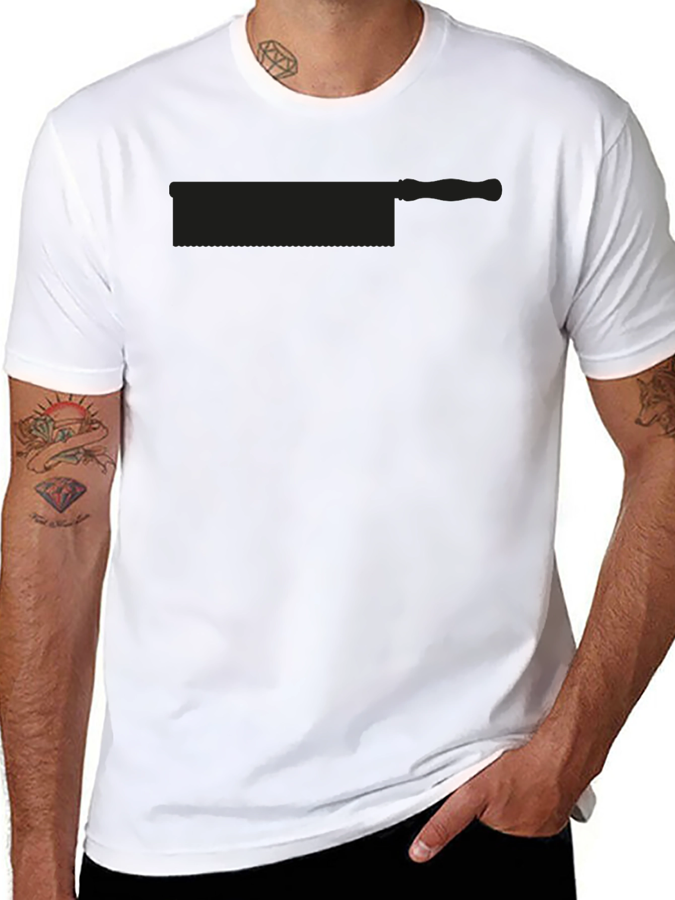 Classic Black Crew Neck T-Shirt