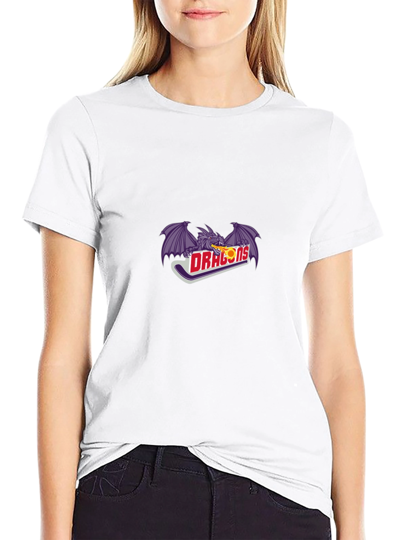 Dragons T-Shirt - Black Graphic Tee