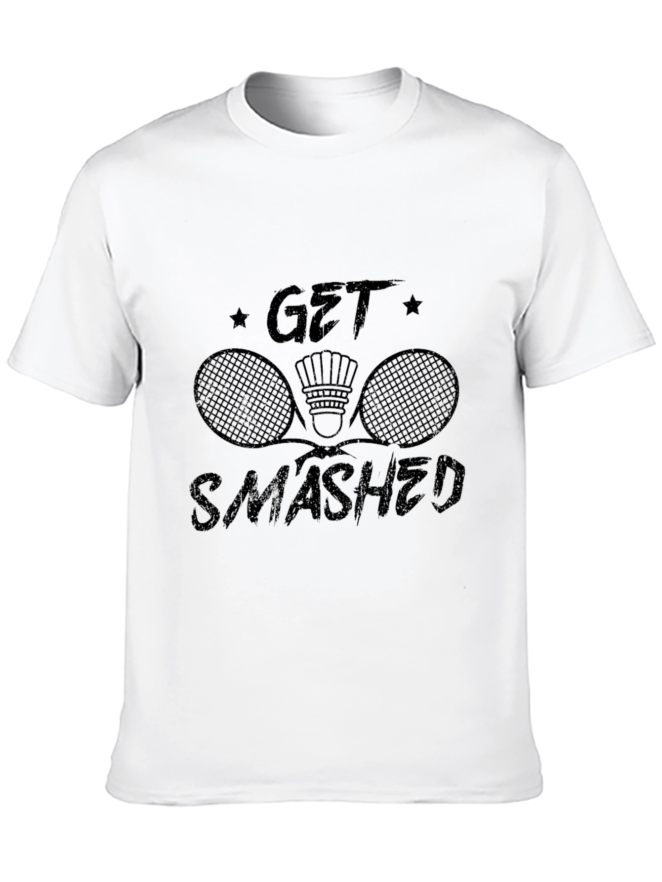 Get Smashed Badminton T-Shirt