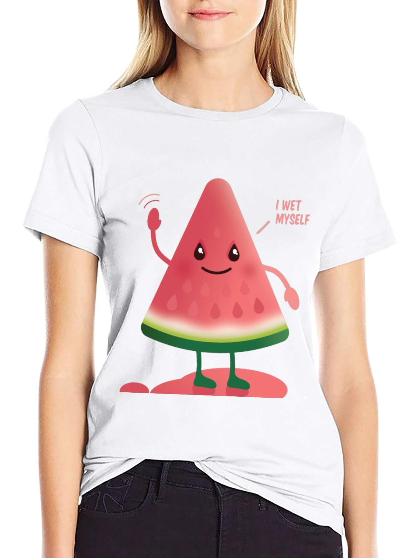 Funny Watermelon Graphic T-Shirt