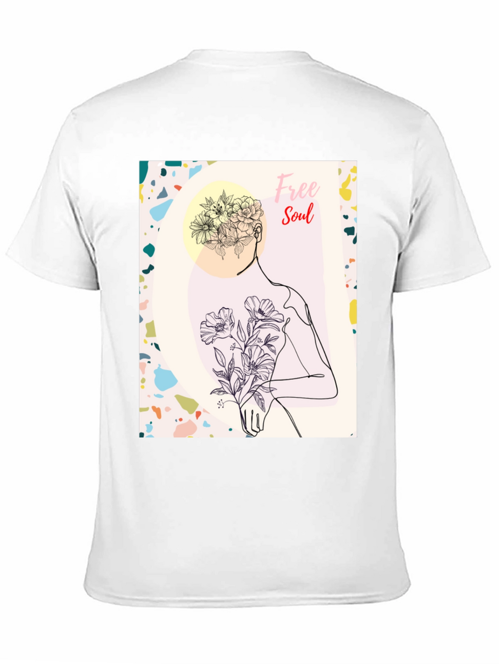 Free Soul Graphic Black T-Shirt