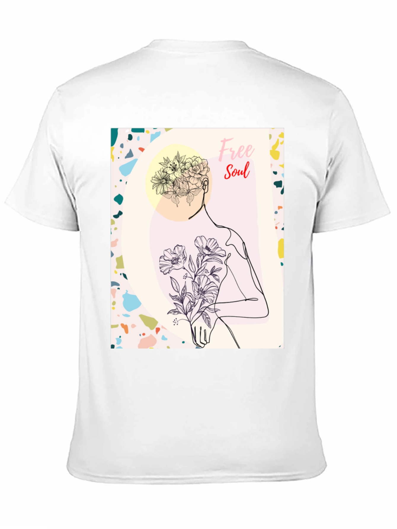 Free Soul Graphic Black T-Shirt
