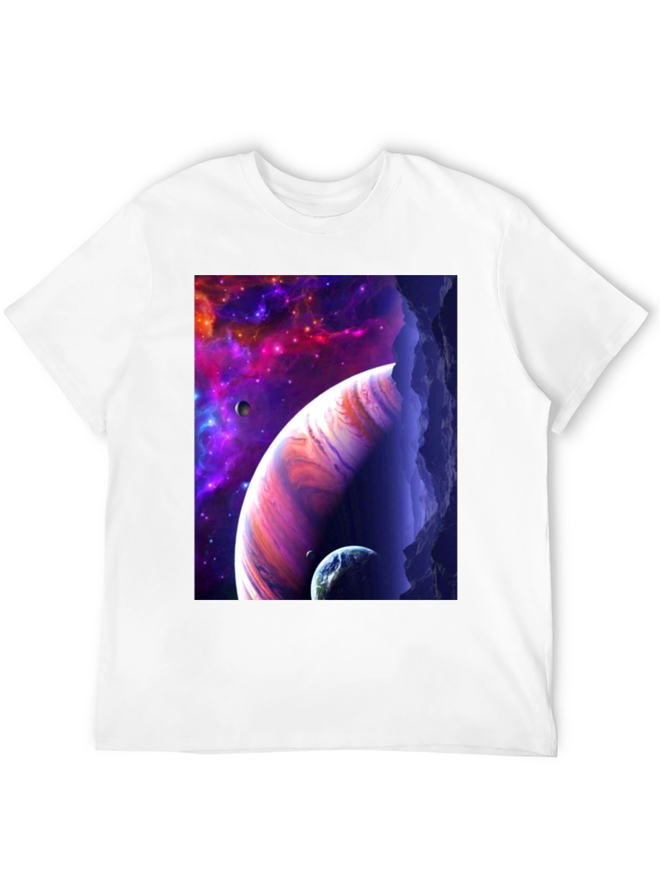 Cosmic Dreamer Black Graphic Tee