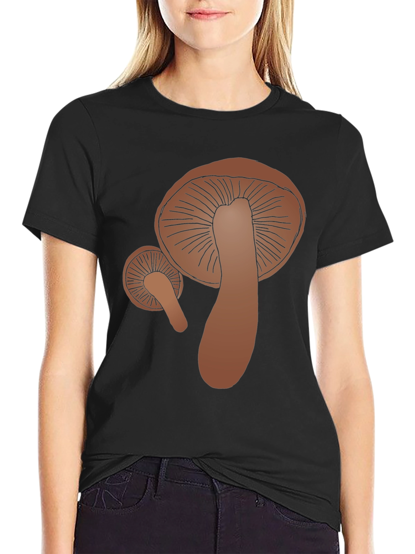 Mushroom Graphic Tee - Funky Fungi Fashion