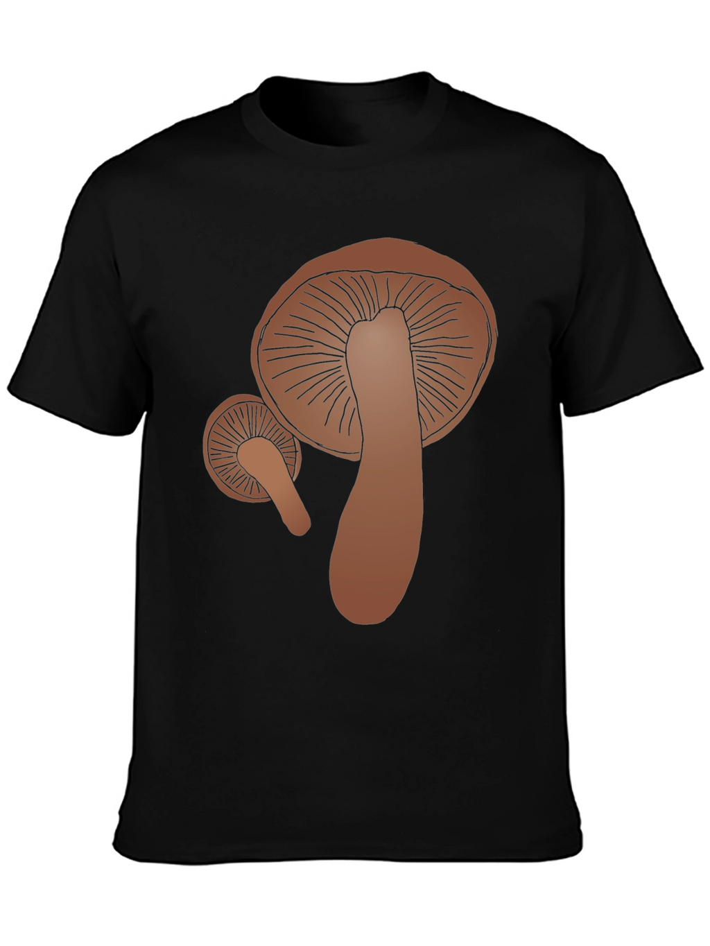 Mushroom Graphic Tee - Funky Fungi Fashion
