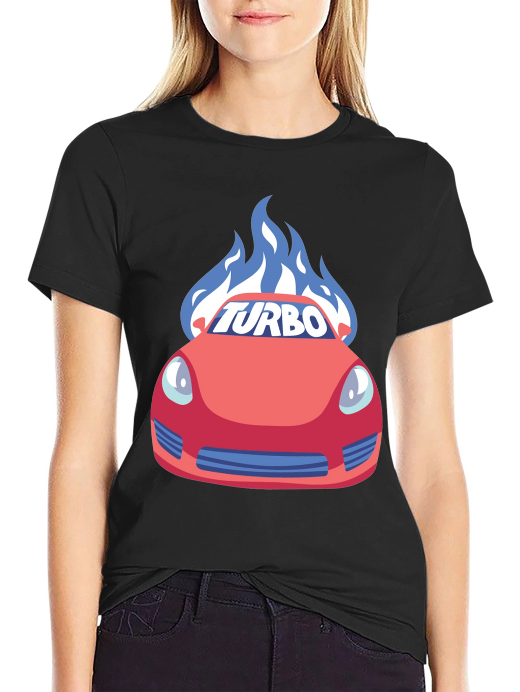 Turbo Car Graphic T-Shirt
