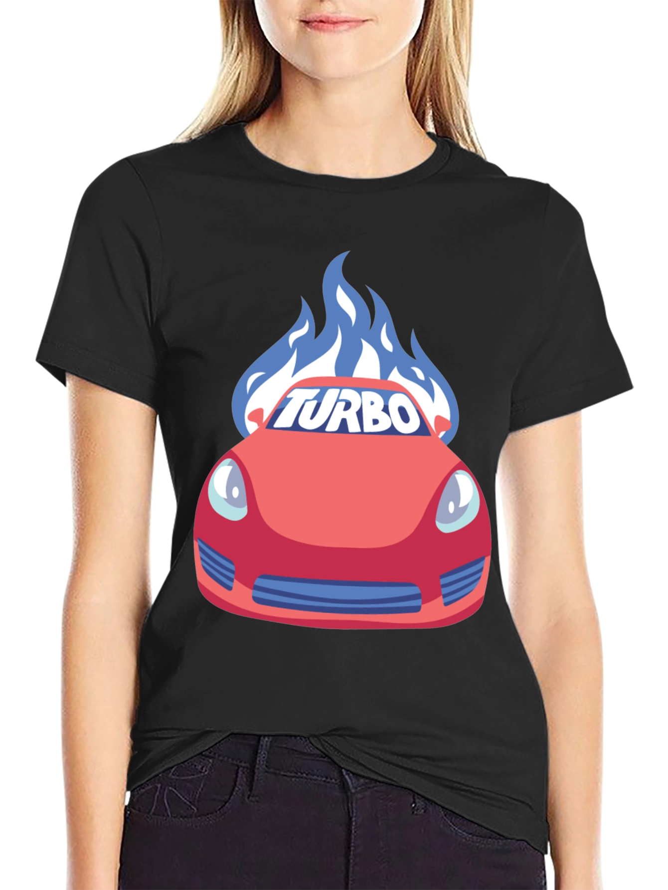 Turbo Car Graphic T-Shirt