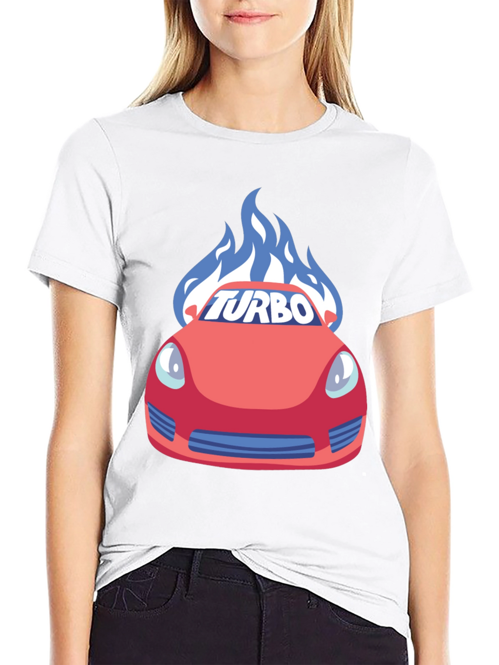 Turbo Car Graphic T-Shirt