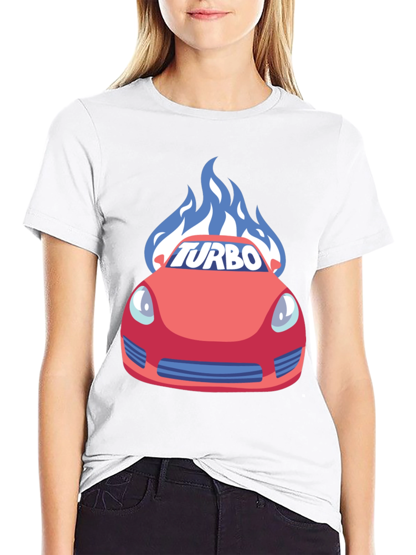Turbo Car Graphic T-Shirt