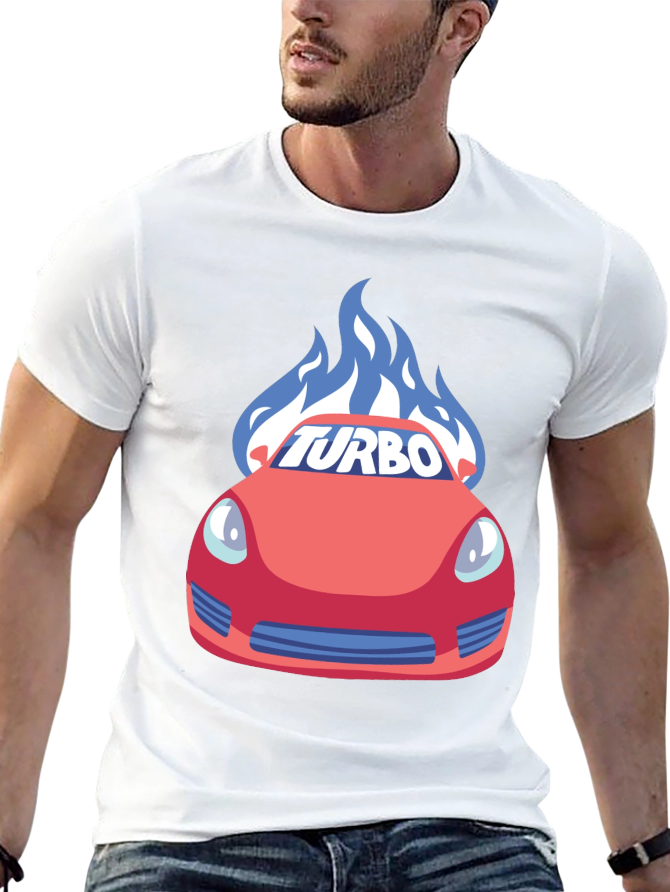Turbo Car Graphic T-Shirt