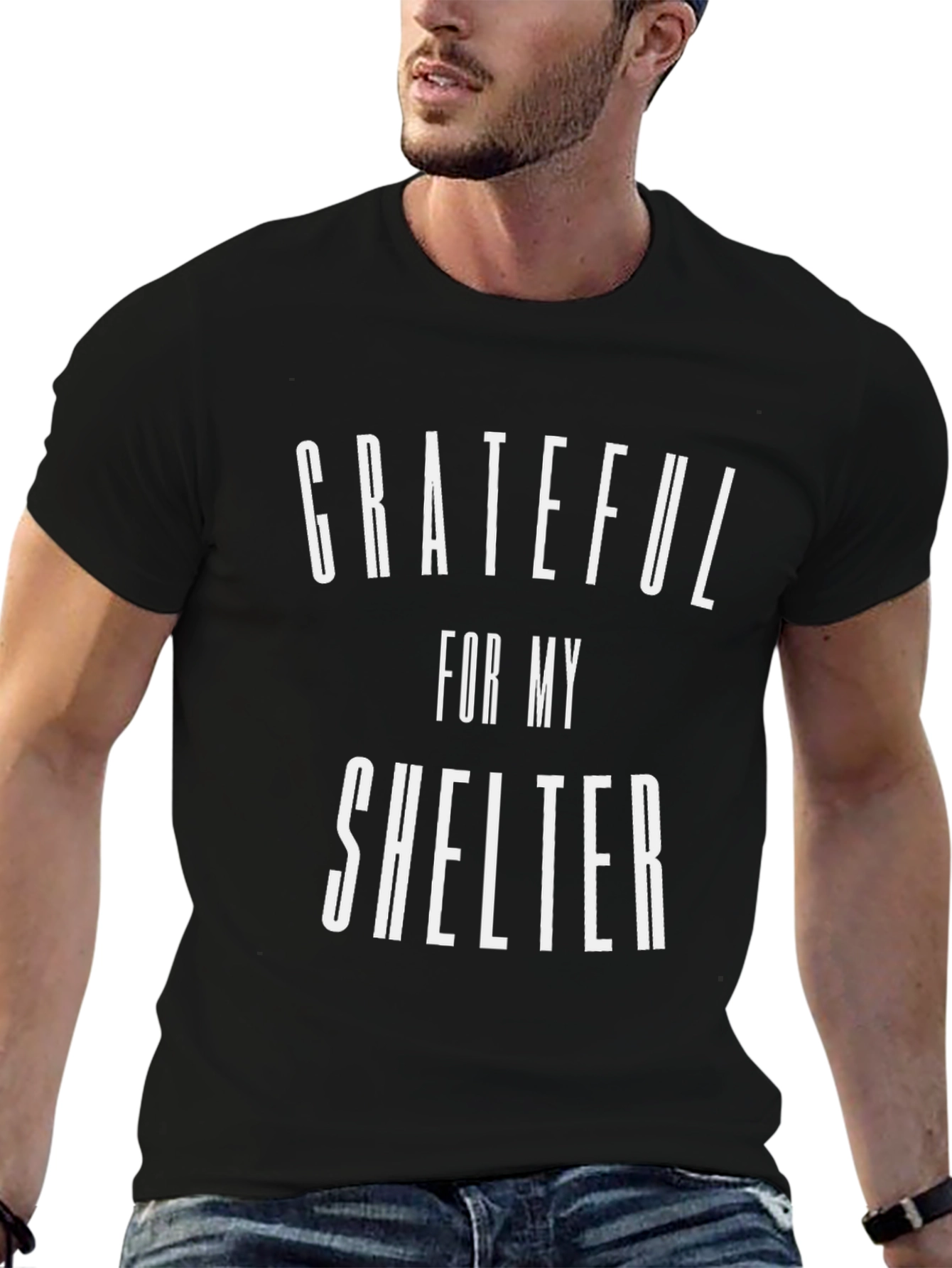 Grateful for my Shelter T-Shirt - Classic Fit