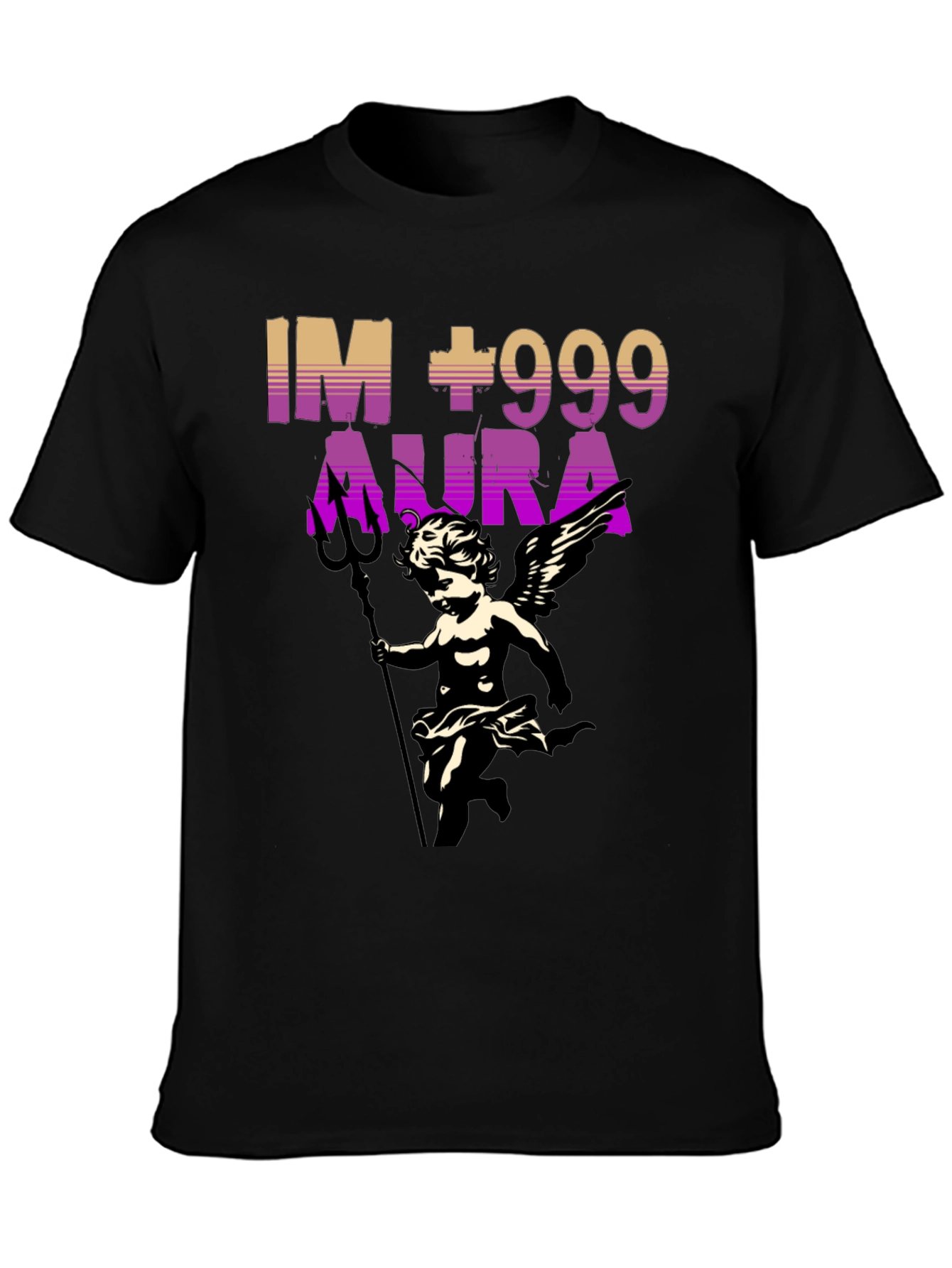 IM +999 Aura Graphic Print T-Shirt