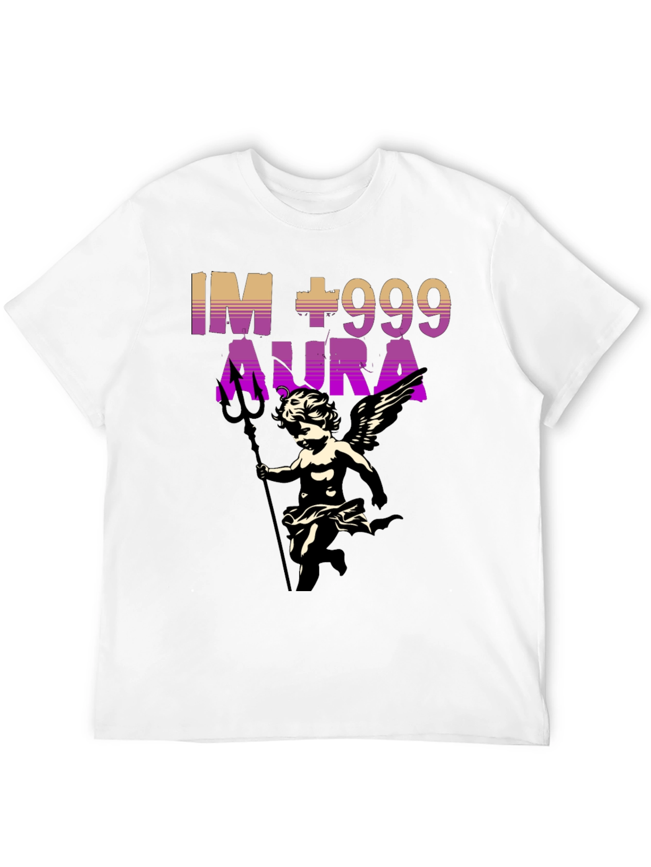 IM +999 Aura Graphic Print T-Shirt