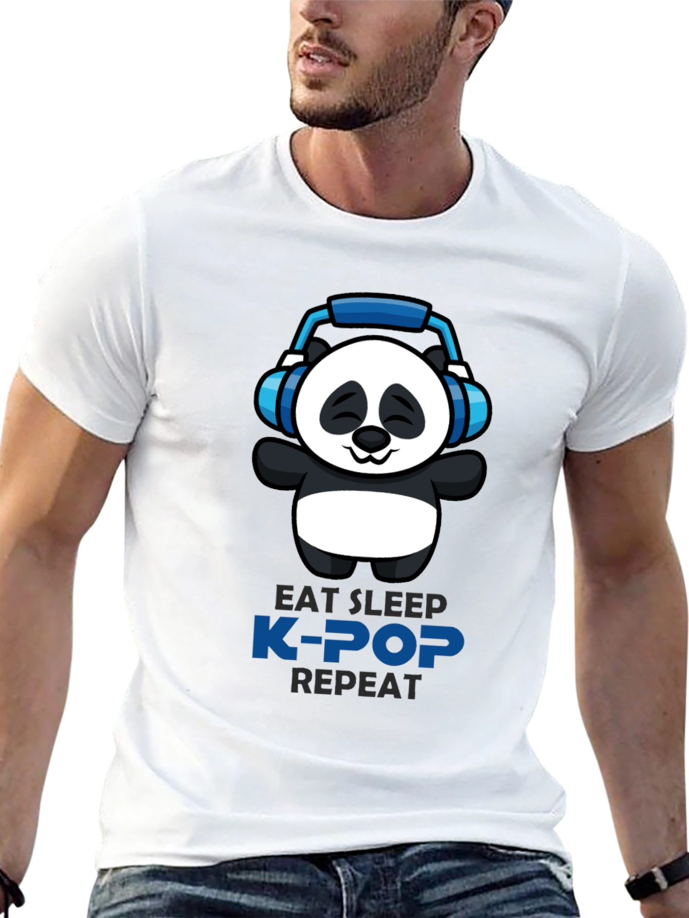 Eat Sleep K-Pop Repeat T-Shirt