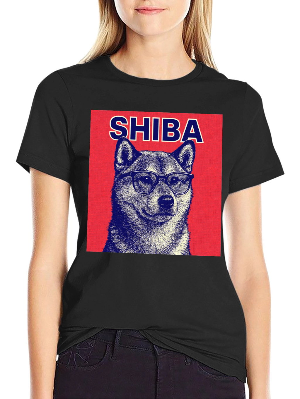 Shiba Dog Graphic T-Shirt