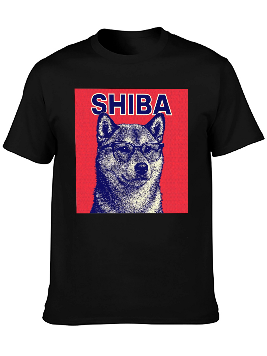 Shiba Dog Graphic T-Shirt