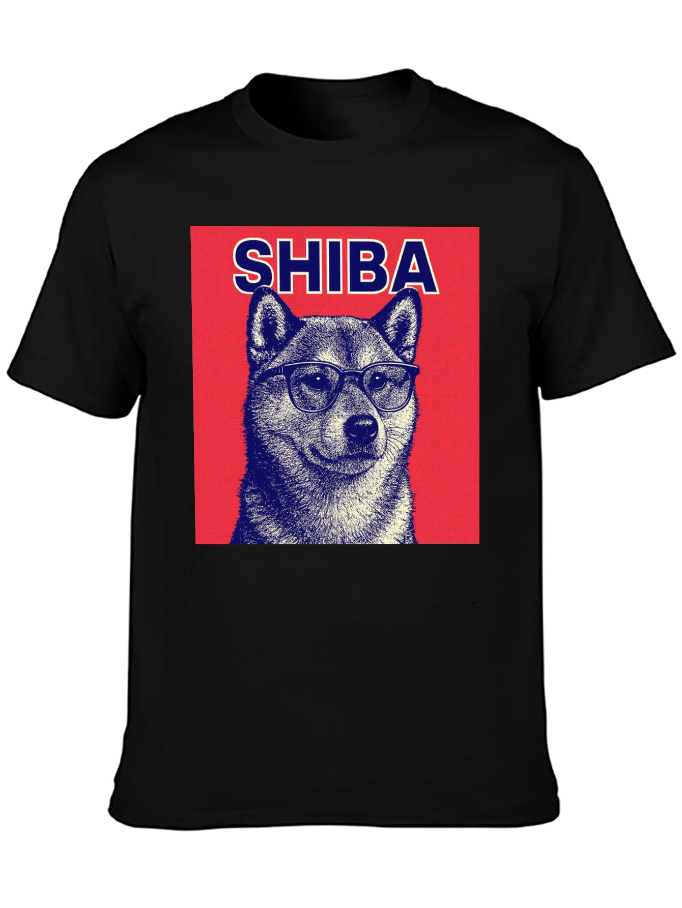 Shiba Dog Graphic T-Shirt