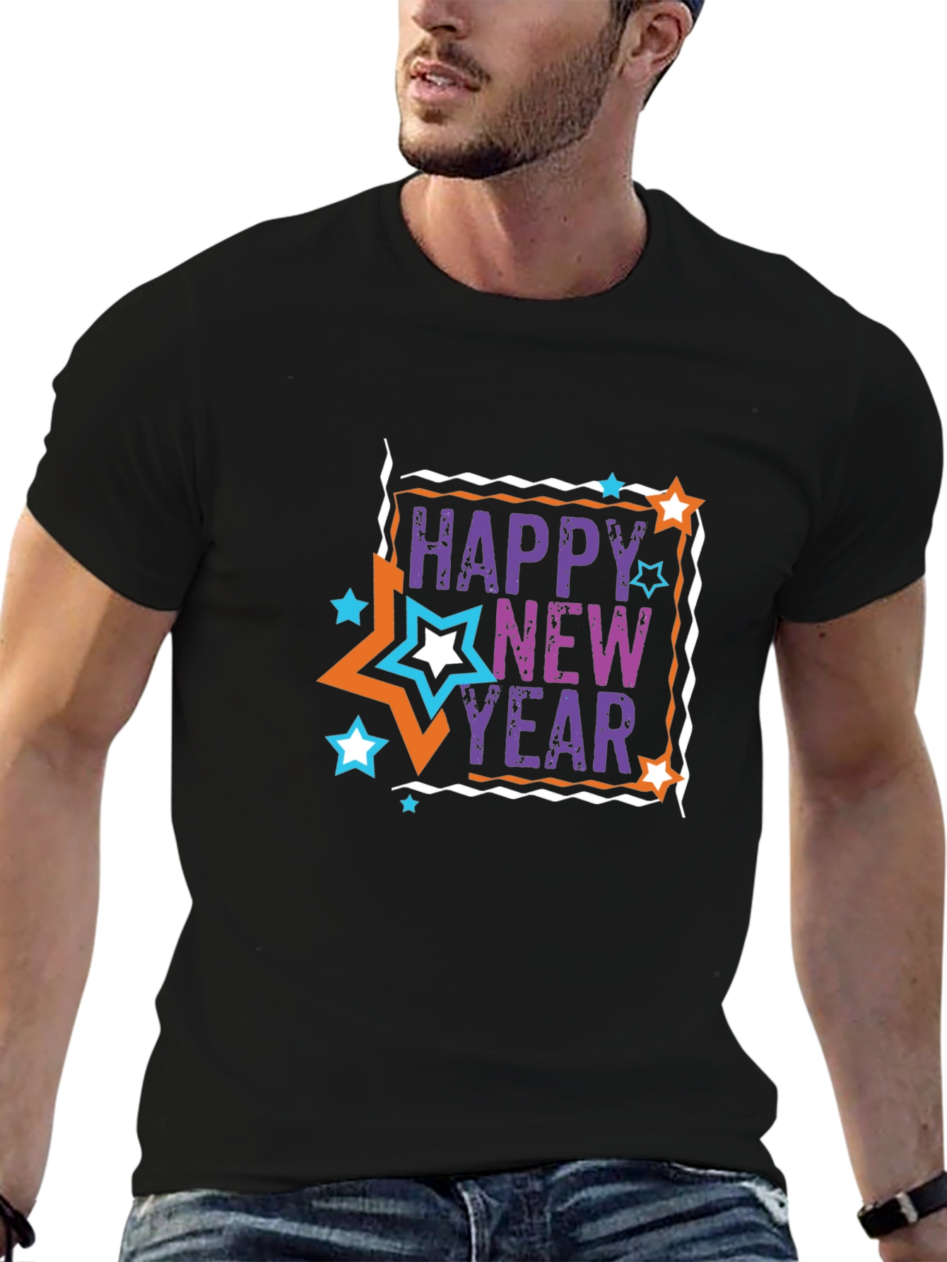 Happy New Year Graphic T-Shirt