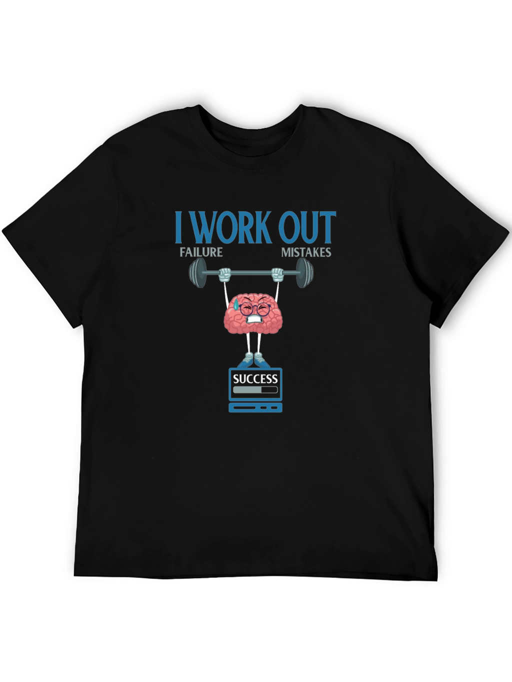 I Work Out Brain Training T-Shirt