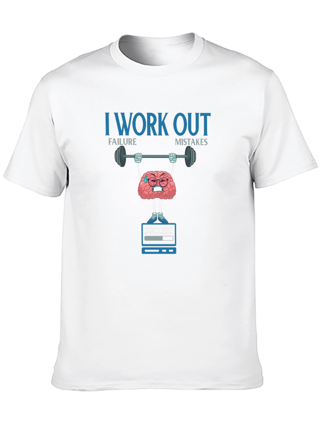 I Work Out Brain Training T-Shirt