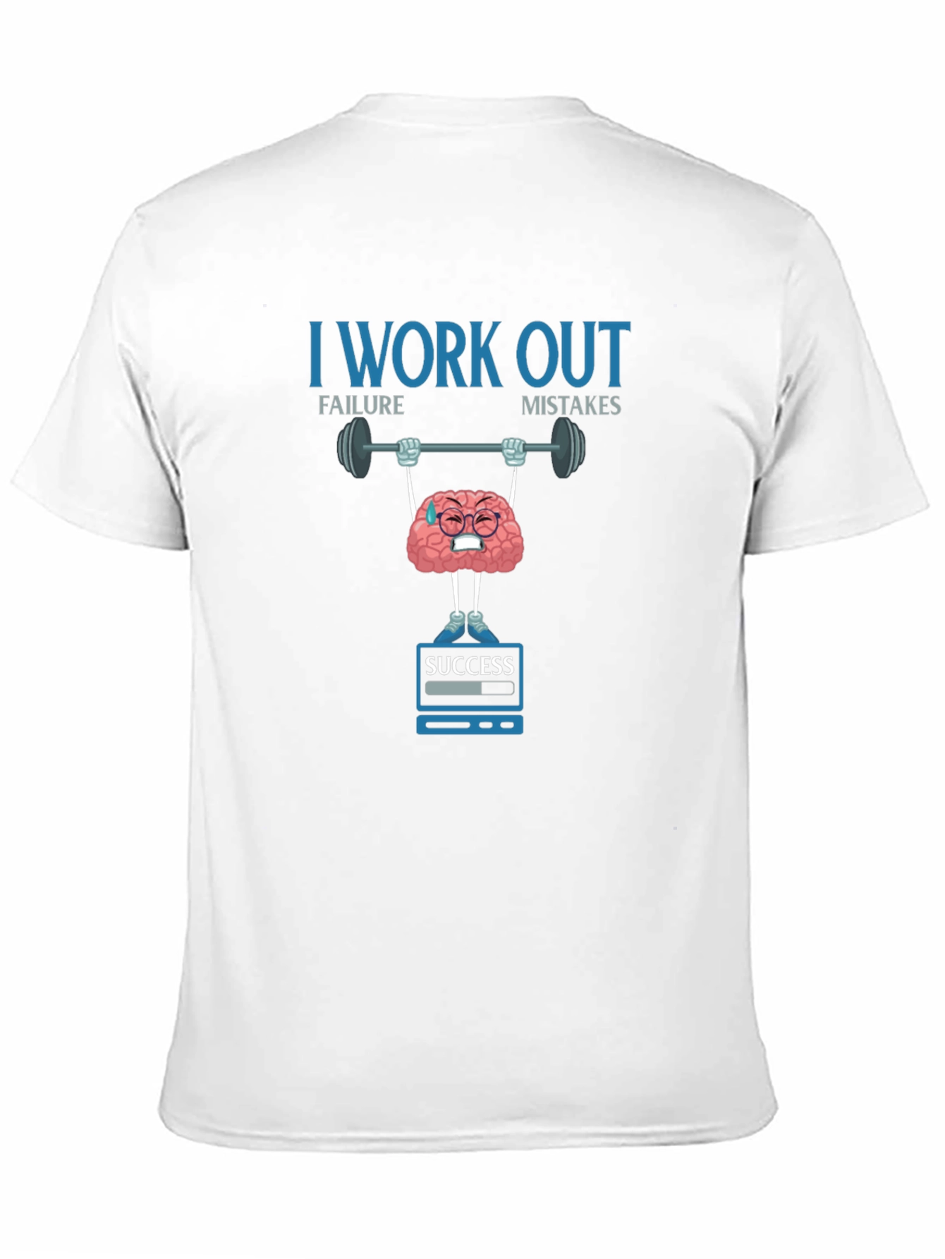 I Work Out Brain Training T-Shirt