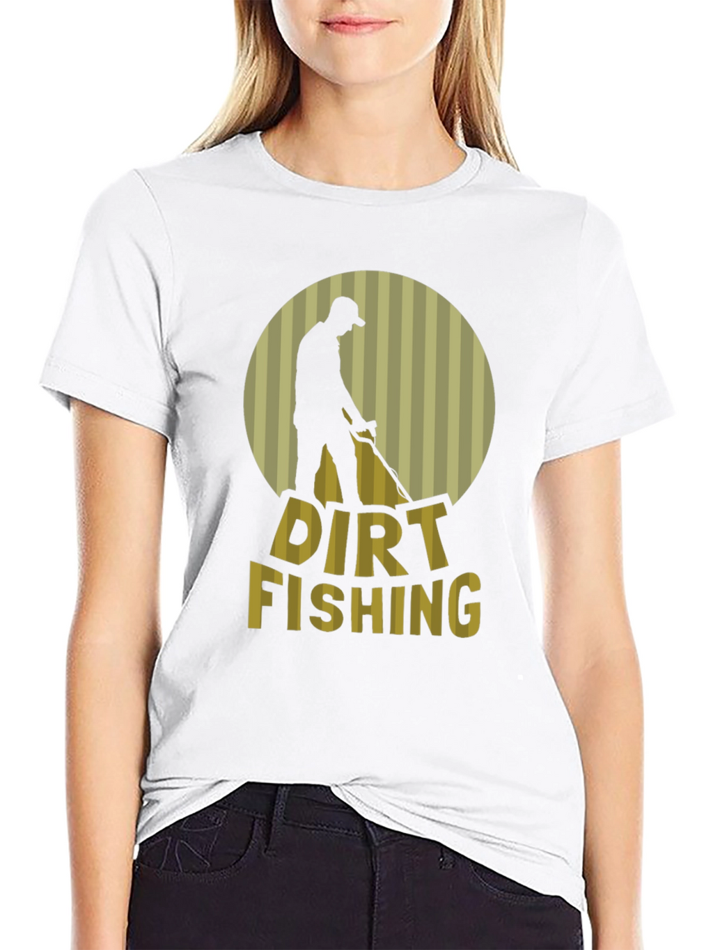 Dirt Fishing T-Shirt - Metal Detecting Hobby Tee