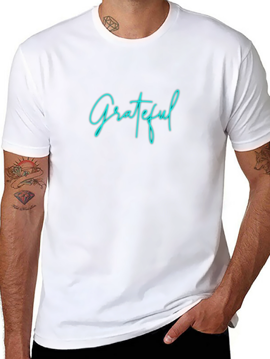 Grateful Graphic Tee - Stylish Comfort