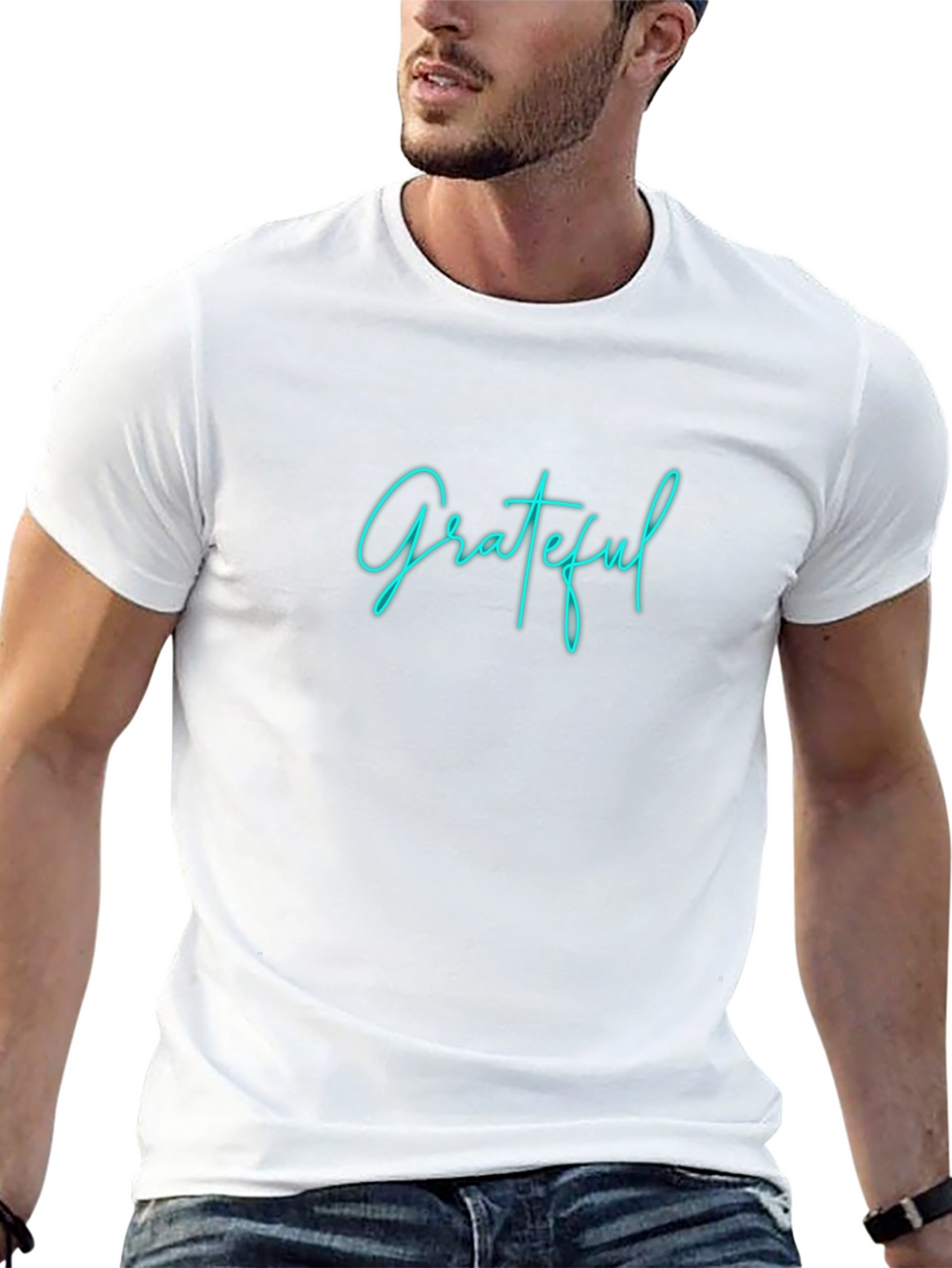 Grateful Graphic Tee - Stylish Comfort
