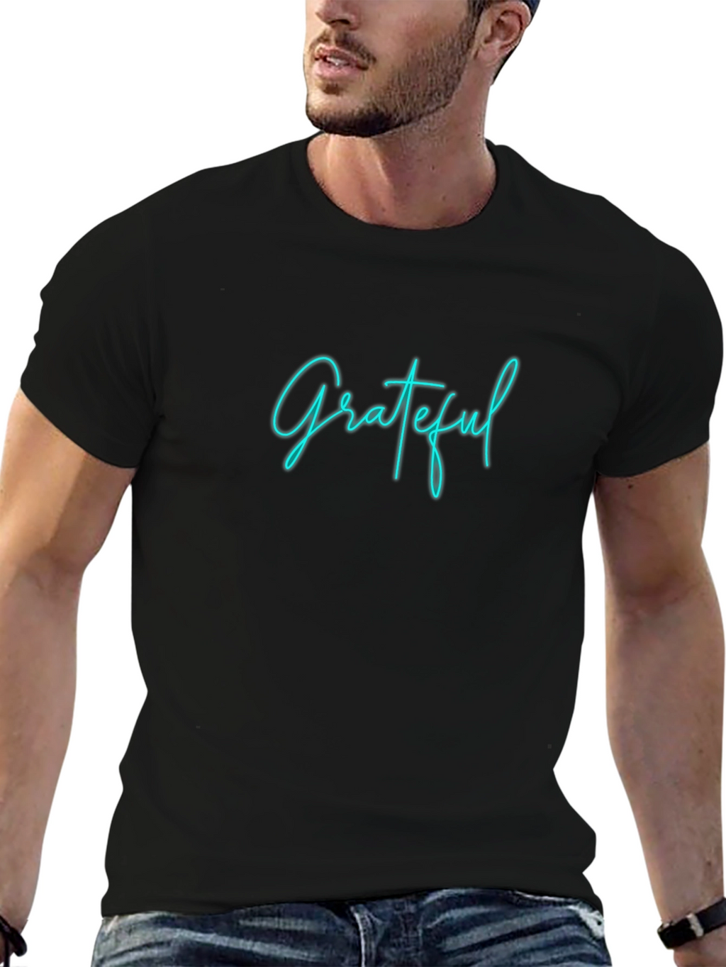 Grateful Graphic Tee - Stylish Comfort